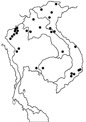 Byasa polyeuctes polyeuctes map
