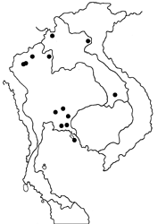 Logania watsoniana map