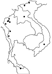 Niphanda tessellata tessellata map