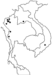 Arhopala alax map