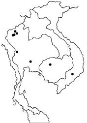 Arhopala alesia sacharja map