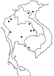 Flos asoka map