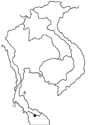 Hypolycaena amabilis lisba map