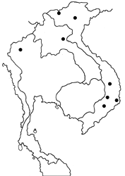 Rapala rosacea map