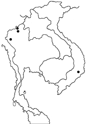 Potanthus flava alcon map