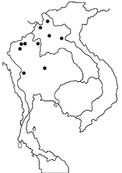 Ypthima akbar map