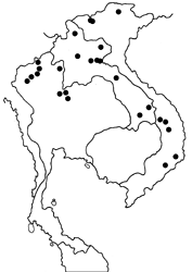Ypthima confusa map