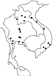 Libythea narina rohini map