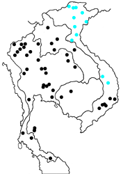 Rohana parisatis pseudosiamensis map