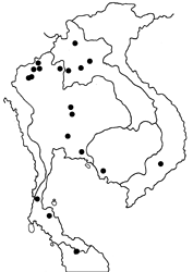 Euthalia malaccana malaccana map