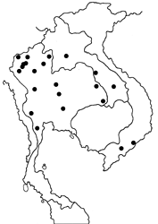 Abisara abnormis map