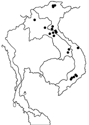 Graphium albociliatus Map