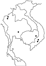 Arhopala nicevillei map