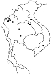 Arhopala aberrans map