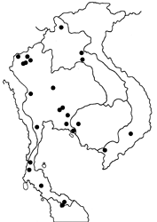 Rapala scintilla scintilla map