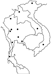Celaenorrhinus nigricans nigricans map