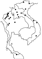 Pieris canidia canidia map
