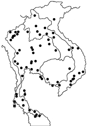Eurema blanda silhetana map
