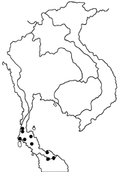 Eurema nicevillei nicevillei map
