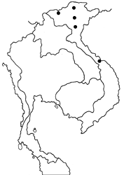 Ypthima praenubila praenubila map