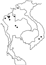 Helcyra hemina hemina map