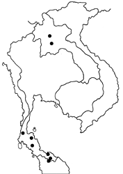 Symbrenthia hypatia chersonesia map